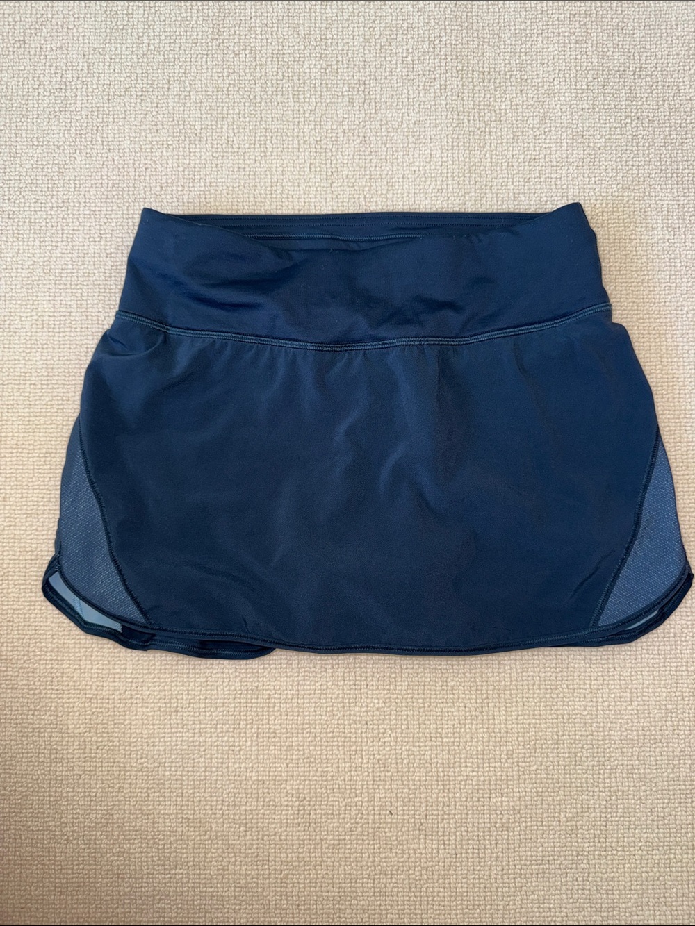 lululemon athletica Navy Performance Skort with Built-In Shorts. Size 2